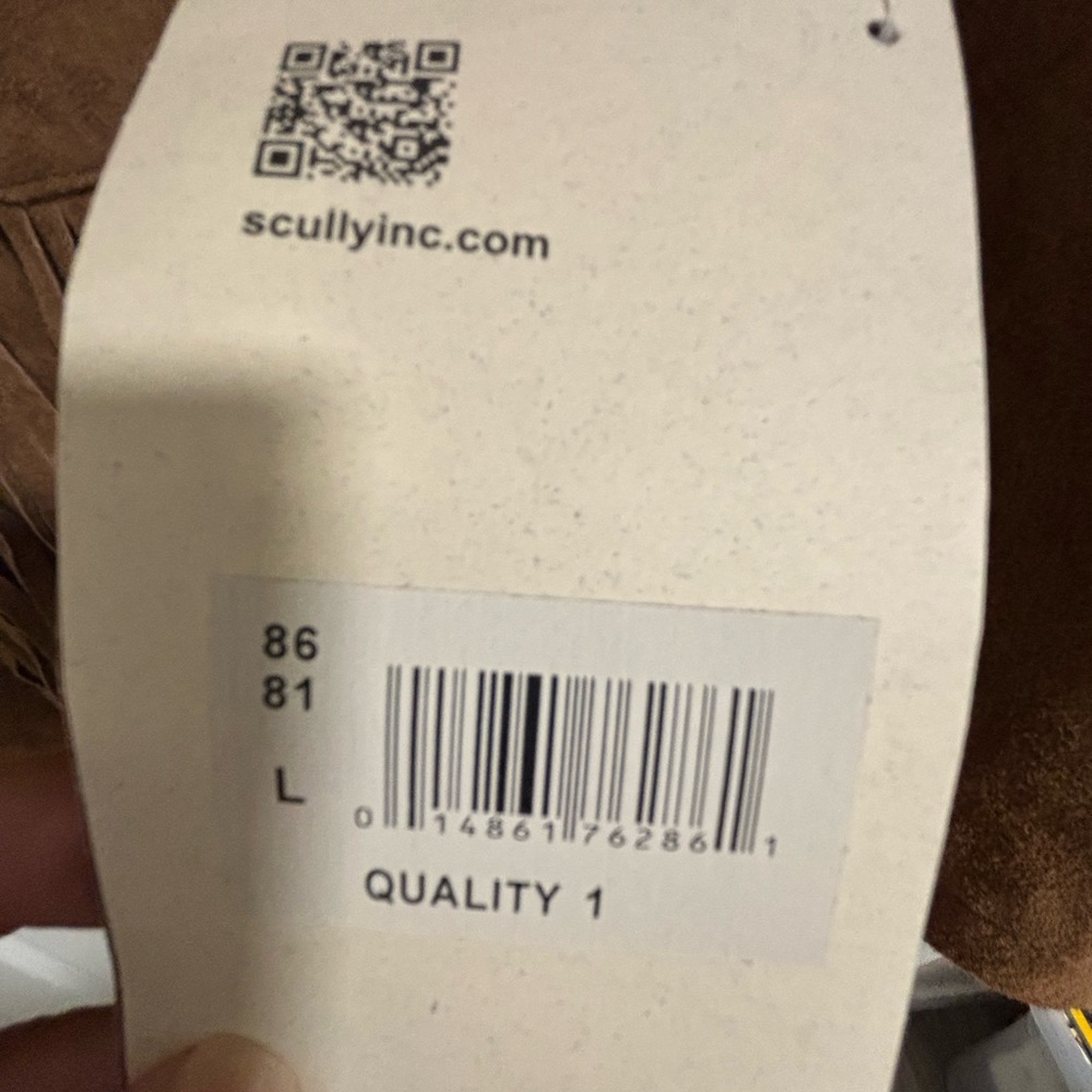 Scully Tan Suede Jacket with Script Logo - image 6